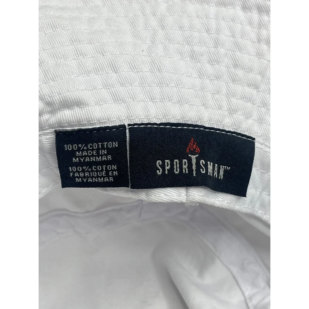 University of Richmond Spiders Cotton Bucket Cap One Size White Embroidered Hat
